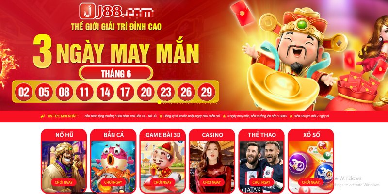 Website trang chủ J88 đang trong thời gian bảo trì