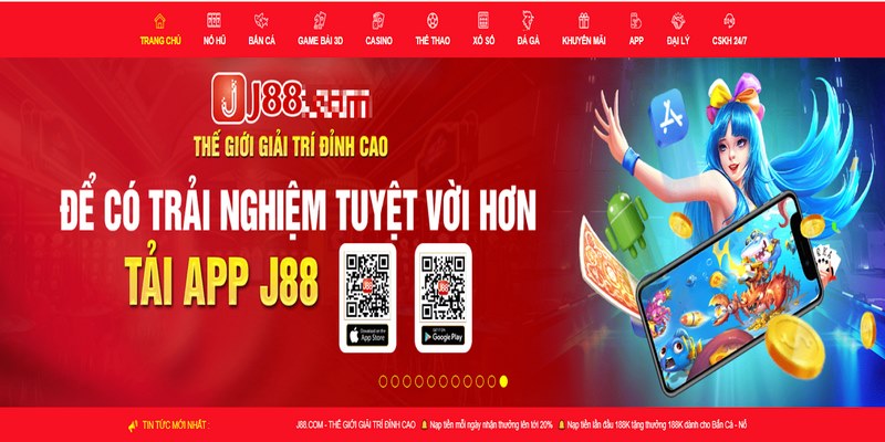 J88 là nhà cái cá cược trực tuyến lâu năm với giấy phép hoạt động hợp pháp