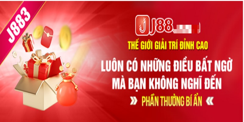 Nhận quà bất ngờ từ khuyến mãi casino J88