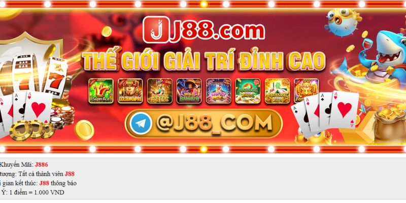 Cách nhận khuyến mãi slots J88 cho tân binh đơn giản