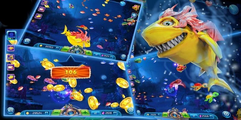 Các trò chơi bắn cá tặng code cho game thủ luôn được yêu thích