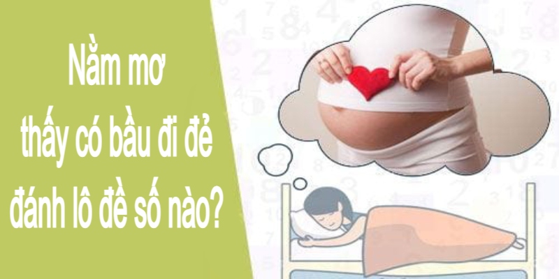 Nằm mơ thấy có bầu đi đẻ nên chọn số lô đề nào?